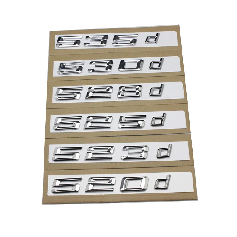 For BMW 5 series E39 E60 E61 F10 F11 New 520d 525d 528d 530d 535d 550d 518d d Rear Boot Trunk Lid Letters Badge Emblem Logo
For BMW 5 series E39 E60 E61 F10 F11 New 520d 525d 528d 530d 535d 550d 518d d Rear Boot Trunk Lid Letters Badge Emblem Logo
