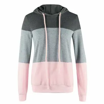 Autumn Casual Women Patchwork Long Sleeve Hoodies Pullover Jumpers Sweatshirt Top
Autumn Casual Women Patchwork Long Sleeve Hoodies Pullover Jumpers Sweatshirt Top