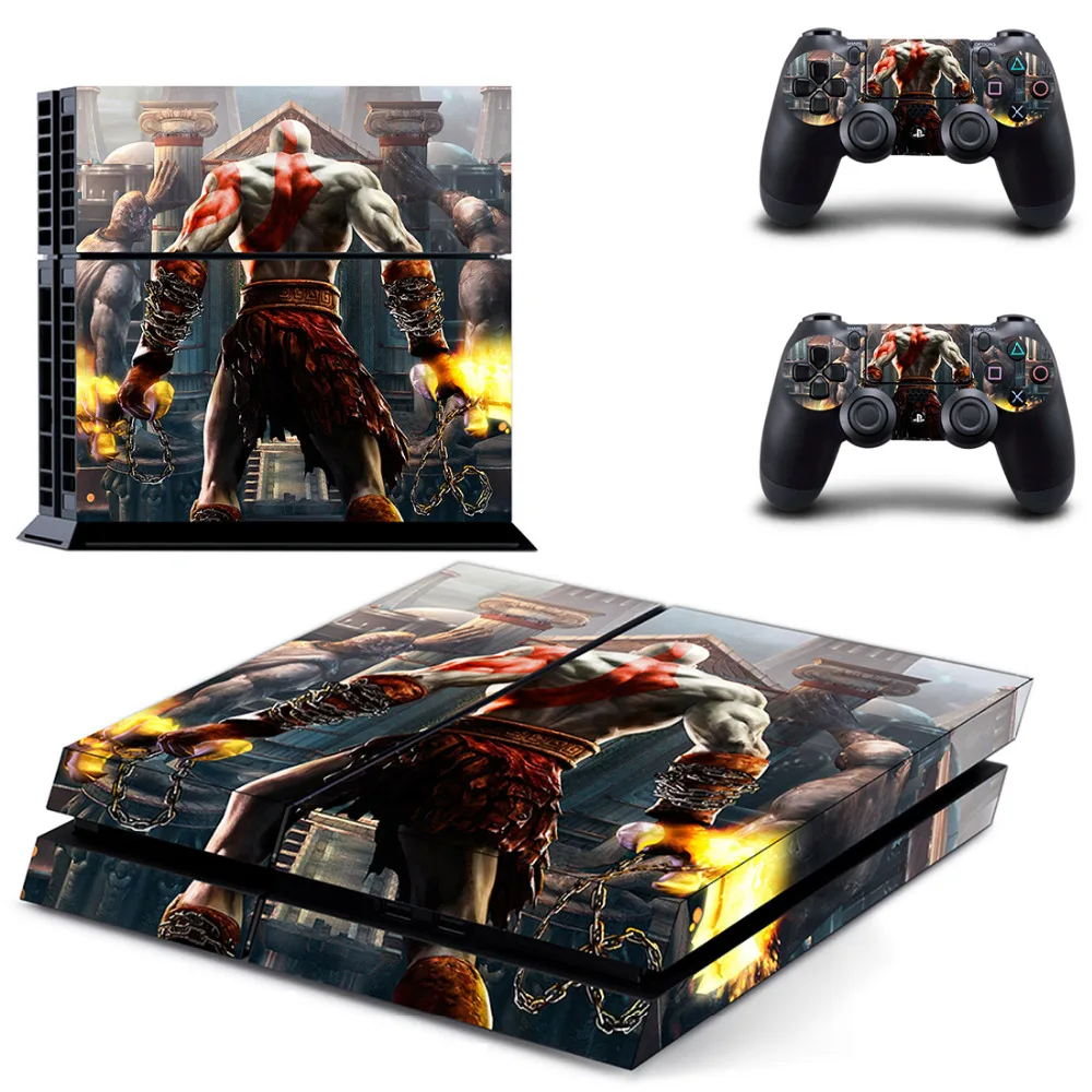 Игра для версии бога войны PS4 переводная картинка наклейка Sony PlayStation 4 консоли и 2
