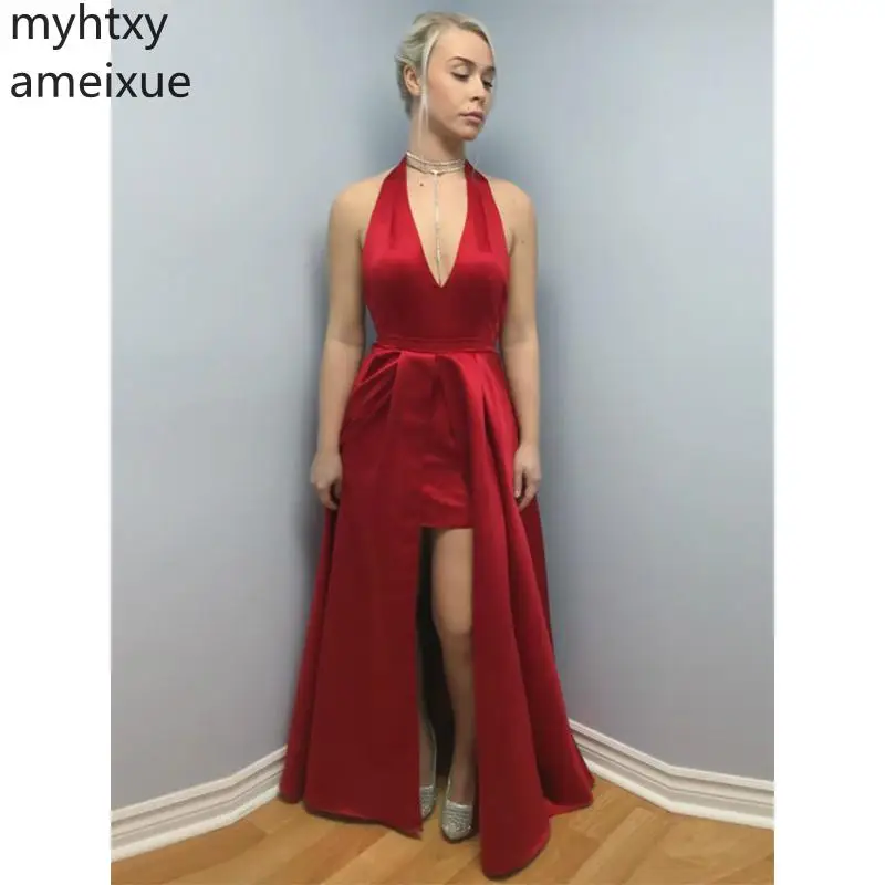Red Formal Dresses Plus Size Sexy Evening Dresses A-Line Prom Dress Floor Length Sleeveless Sweep Evening Gowns Custom Made
Red Formal Dresses Plus Size Sexy Evening Dresses A-Line Prom Dress Floor Length Sleeveless Sweep Evening Gowns Custom Made