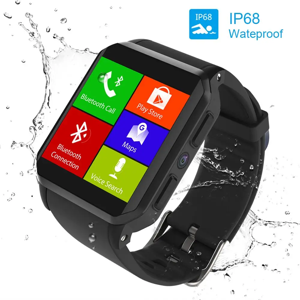 Smart Watch Men 3G Android Bluetooth Smartwatch GPS WiFi Heart Rate Watch Phone Camera Watch for Android and IOS
Smart Watch Men 3G Android Bluetooth Smartwatch GPS WiFi Heart Rate Watch Phone Camera Watch for Android and IOS