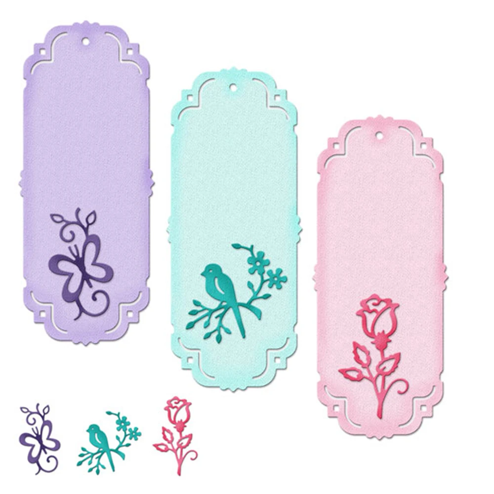 Flower Bird Butterfly Bookmark Craft Dies Metal Steel Cutting Dies For DIY Scrapbooking Embossing Paper Cards Decorative Die Cut
Flower Bird Butterfly Bookmark Craft Dies Metal Steel Cutting Dies For DIY Scrapbooking Embossing Paper Cards Decorative Die Cut