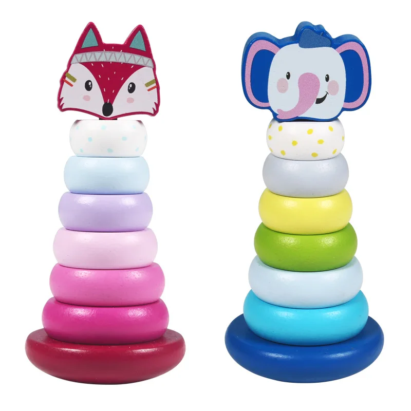 New Children's Toys Elephant Fox Set Music Tumbler Layer Stacking Set Tower Puzzle Enlightenment Wooden Toys Gift for Children
New Children's Toys Elephant Fox Set Music Tumbler Layer Stacking Set Tower Puzzle Enlightenment Wooden Toys Gift for Children