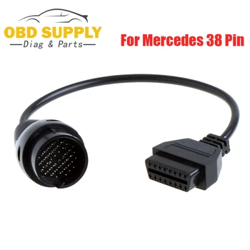 Promotion Price Diagnostic Cable for Mercedes 38 Pin To OBD OBD2 16 Pin Female Connector for Mercedes OBD II Diagnosis Cable
Promotion Price Diagnostic Cable for Mercedes 38 Pin To OBD OBD2 16 Pin Female Connector for Mercedes OBD II Diagnosis Cable