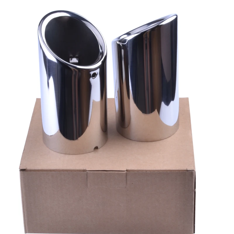 SPEEDWOW 2PCS Audi A1 A3 VW Beatles Stainless Steel Exhaust Tip Pipe Tip Muffler Car Styling Modified Car Tail Dual Letout
SPEEDWOW 2PCS Audi A1 A3 VW Beatles Stainless Steel Exhaust Tip Pipe Tip Muffler Car Styling Modified Car Tail Dual Letout
