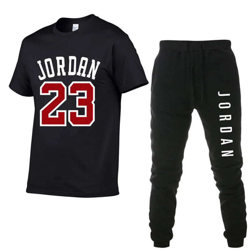 JORDAN 23 Men's Sets T Shirts+pants men Brand clothing Two piece suit tracksuit Fashion Casual Shirts Gyms Workout Fitness Sets
JORDAN 23 Men's Sets T Shirts+pants men Brand clothing Two piece suit tracksuit Fashion Casual Shirts Gyms Workout Fitness Sets