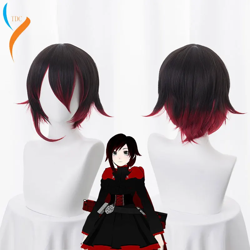 2019 Fashion Anime RWBY Red Trailer Ruby Rose Short Wig Cosplay Costume Women Men Synthetic Hair Halloween Party Wigs
2019 Fashion Anime RWBY Red Trailer Ruby Rose Short Wig Cosplay Costume Women Men Synthetic Hair Halloween Party Wigs
