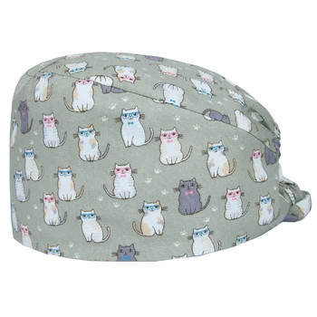 Surgical Caps Unisex Catty Medical Scrub Hat Operating Nurse Cap Tieback 100% Cotton Skull Hats Adjustable Breathable Soft New
Surgical Caps Unisex Catty Medical Scrub Hat Operating Nurse Cap Tieback 100% Cotton Skull Hats Adjustable Breathable Soft New