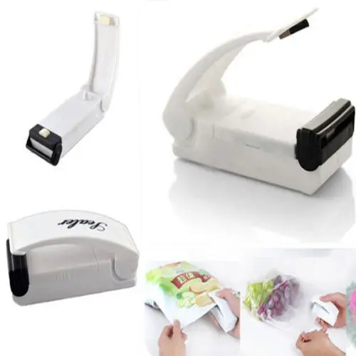 Mini Sealer Portable Heat Handheld Plastic Bag Clips Impluse Sealing Kitchen Tool Household
Mini Sealer Portable Heat Handheld Plastic Bag Clips Impluse Sealing Kitchen Tool Household