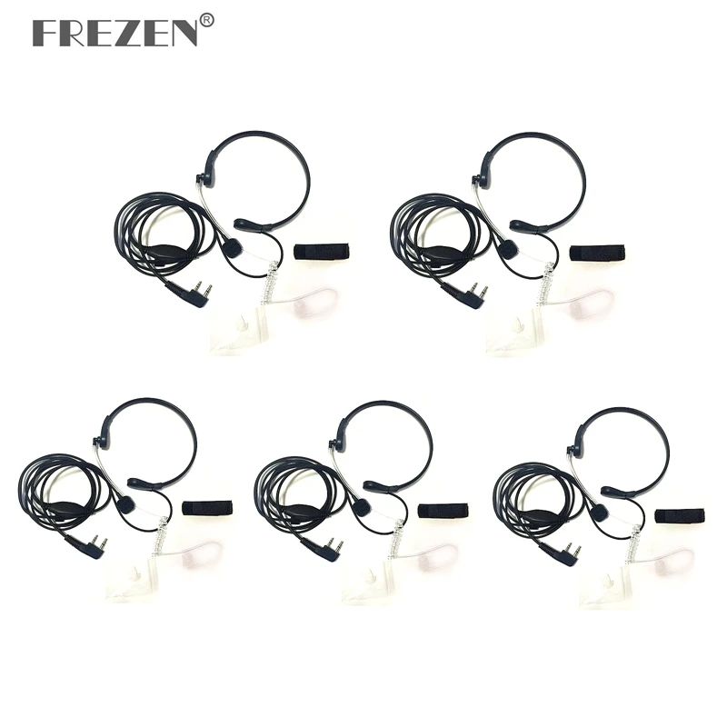 5-PCS Throat Microphone Mic PTT Laryngofon Air Tube Headset Earpiece For Baofeng Walkie Talkie CB Radio UV-5R UV B5 GT-3TP UV-5X
5-PCS Throat Microphone Mic PTT Laryngofon Air Tube Headset Earpiece For Baofeng Walkie Talkie CB Radio UV-5R UV B5 GT-3TP UV-5X
