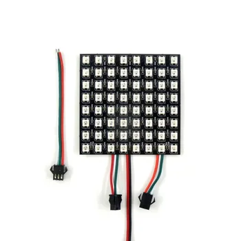 10pcs 8*8 64LEDs 5050 RGB SK6812 WS2812 WS2812B panel Digital Pixel Programmed Panel Addressable full Color DC5V White Black PCB
10pcs 8*8 64LEDs 5050 RGB SK6812 WS2812 WS2812B panel Digital Pixel Programmed Panel Addressable full Color DC5V White Black PCB