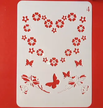 Hot 20x14cm Heart Plum Butterfly DIY Layering Stencils Wall Painting Scrapbook Coloring Embossing Album Decorative Card Template
Hot 20x14cm Heart Plum Butterfly DIY Layering Stencils Wall Painting Scrapbook Coloring Embossing Album Decorative Card Template