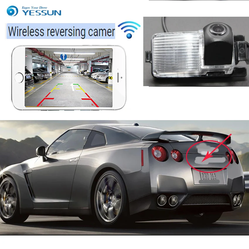 YESSUN wireless Rear View Camera For Nissan Skyline GTR R35 250GT for Infiniti G35 G37 CCD Night Vision Reverse Camera Backup
YESSUN wireless Rear View Camera For Nissan Skyline GTR R35 250GT for Infiniti G35 G37 CCD Night Vision Reverse Camera Backup
