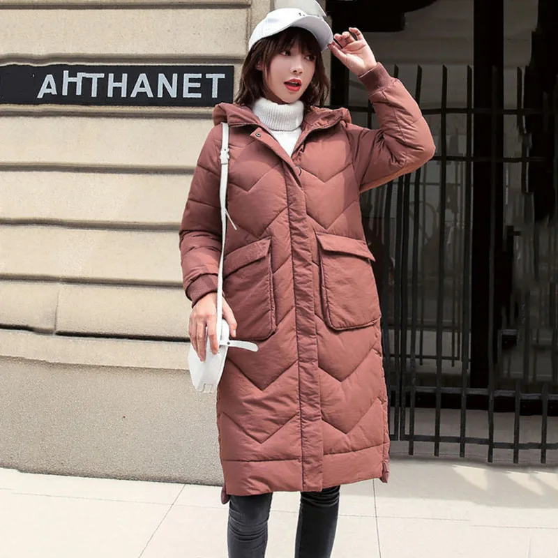 2019 New Women Winter And Autumn Jacket Fashion Elegant Loose Cotton Coat long Korean Version Pure Cotton Solid Color Coat YH239
2019 New Women Winter And Autumn Jacket Fashion Elegant Loose Cotton Coat long Korean Version Pure Cotton Solid Color Coat YH239
