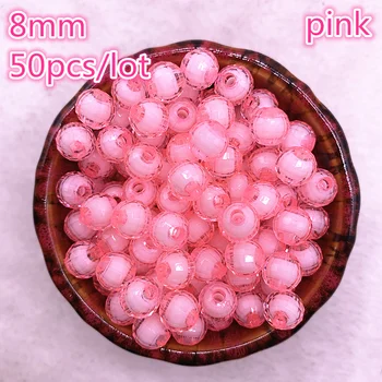 New 50pcs 8mm Faceted Earth 15 Colors Acrylic Loose Spacer Beads for Jewelry Making DIY Bracelet #12
New 50pcs 8mm Faceted Earth 15 Colors Acrylic Loose Spacer Beads for Jewelry Making DIY Bracelet #12