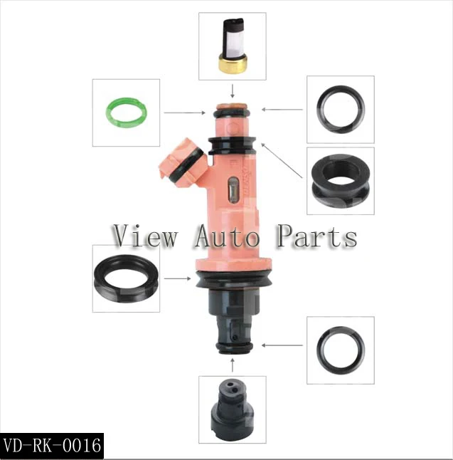 10 sets For Lexus 4.0/4.3L V8 GS400 GS430 LS400 Fuel Injector Repair Kits micro filter Rubber orings plastic cap VD-RK-0016
10 sets For Lexus 4.0/4.3L V8 GS400 GS430 LS400 Fuel Injector Repair Kits micro filter Rubber orings plastic cap VD-RK-0016