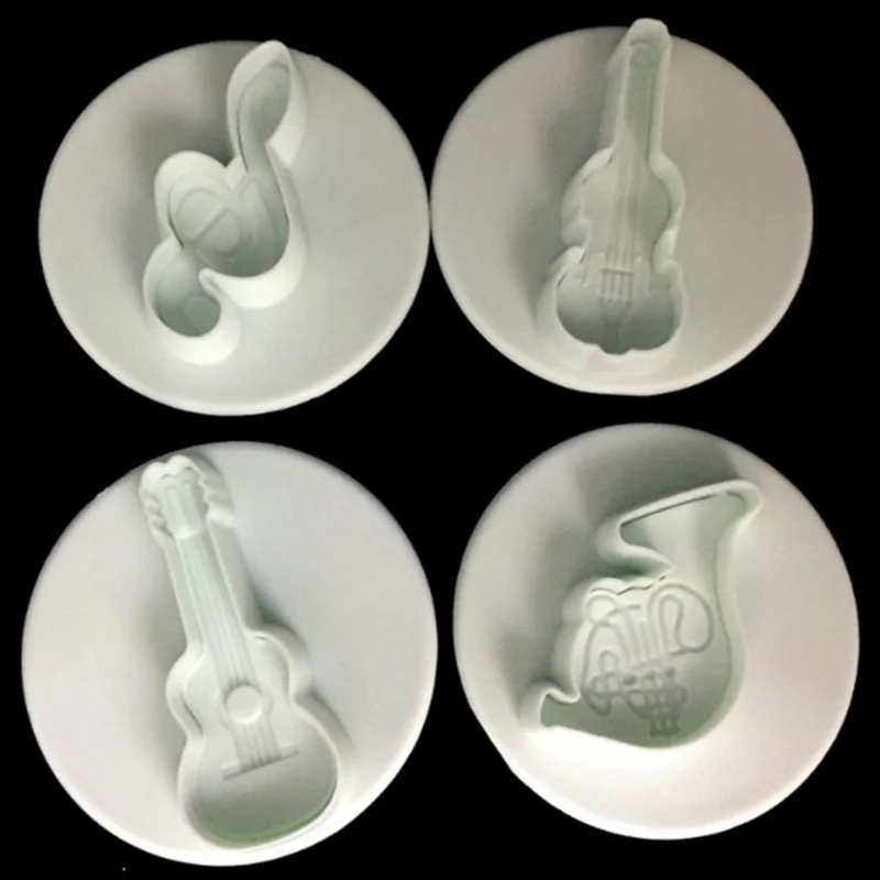 4PCS/set Music Note Plastic Cookie Cutters Baking Pastry Tools Chocolate Candy Molds Biscuit Cake Decorating Tools
4PCS/set Music Note Plastic Cookie Cutters Baking Pastry Tools Chocolate Candy Molds Biscuit Cake Decorating Tools