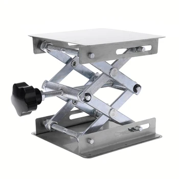 Laboratory Lifting Platform Stand Rack Scissor Jack Bench Lifter Table Lab 100x100mm Stainless Steel For Scientific Experiment
Laboratory Lifting Platform Stand Rack Scissor Jack Bench Lifter Table Lab 100x100mm Stainless Steel For Scientific Experiment