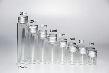 50pcs 5ml 6ml 7ml 10ml 14ml 18ml 20ml 23ml Glass Bottle Wish Bottle Glass Sample Storage Jars Vials with Screw Cap Wedding Decor
50pcs 5ml 6ml 7ml 10ml 14ml 18ml 20ml 23ml Glass Bottle Wish Bottle Glass Sample Storage Jars Vials with Screw Cap Wedding Decor