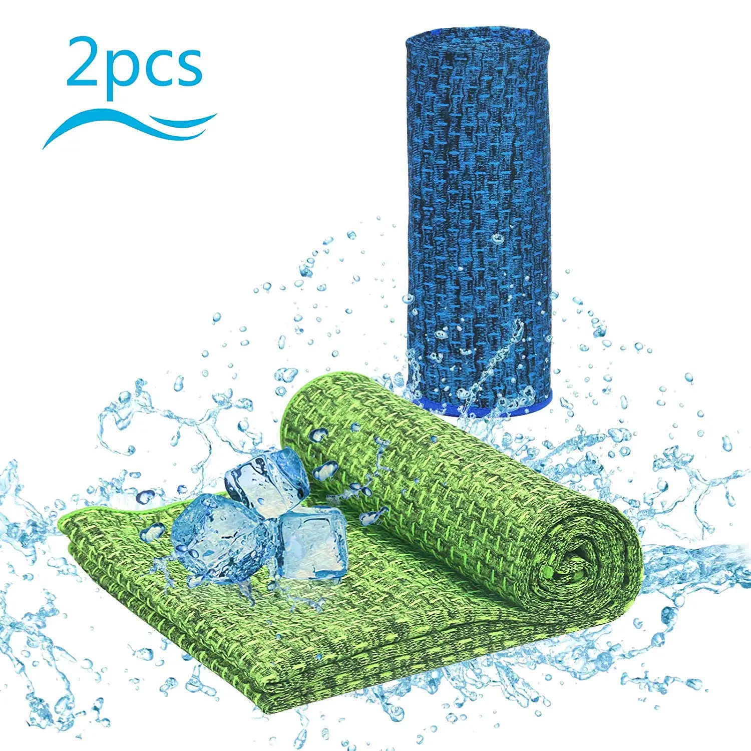 METABLE 2 Pack Ice Sports Microfiber Cold Towel for Cool Instant Relief Chilling Neck Wrap for Running Fitness Gym Golf Travel
METABLE 2 Pack Ice Sports Microfiber Cold Towel for Cool Instant Relief Chilling Neck Wrap for Running Fitness Gym Golf Travel