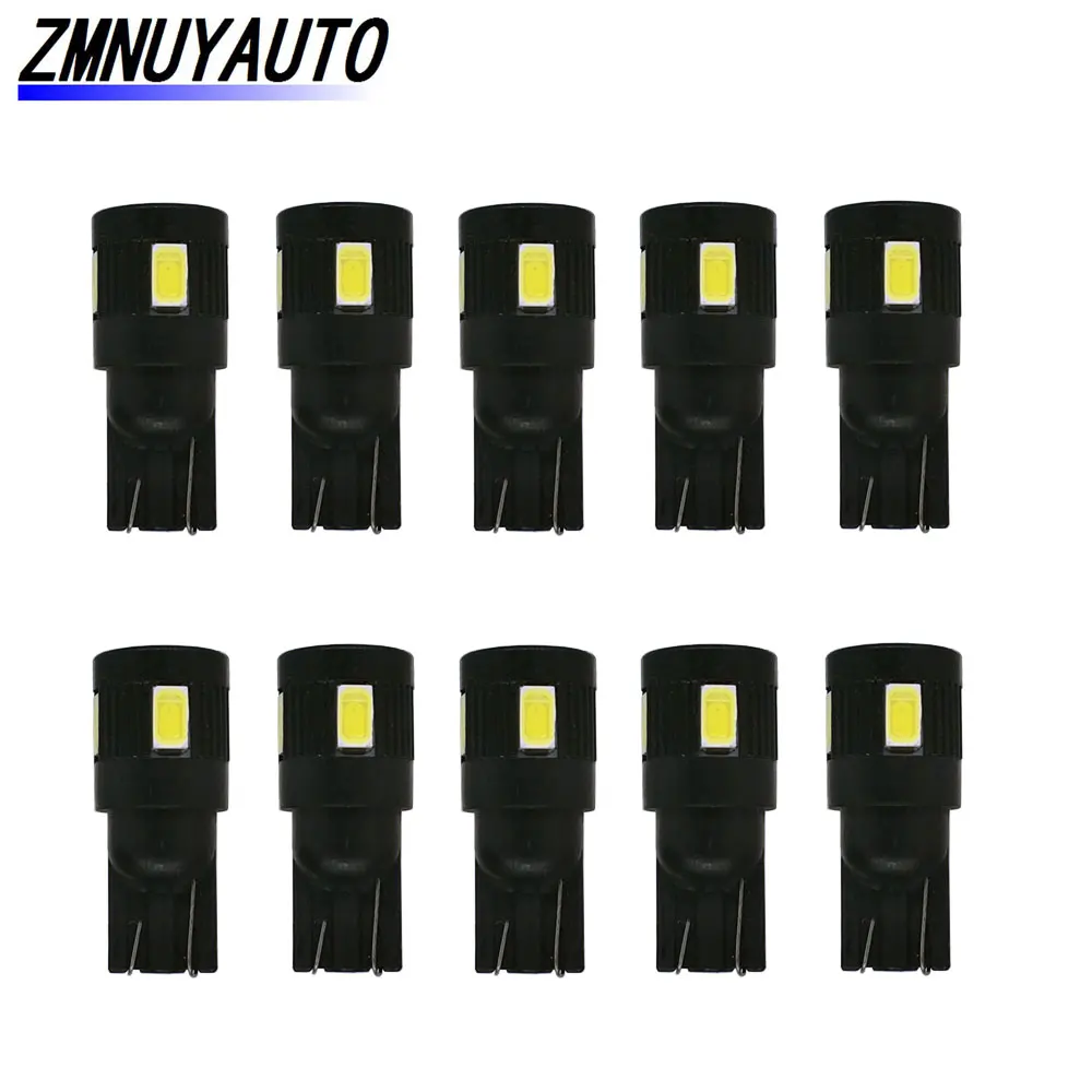 10PCS W5W T10 194 168 LED Bulbs 5630 6SMD Car Interior Reading Light Clearance Side Wedge Signal Lamp Auto 6000K White 12V
10PCS W5W T10 194 168 LED Bulbs 5630 6SMD Car Interior Reading Light Clearance Side Wedge Signal Lamp Auto 6000K White 12V