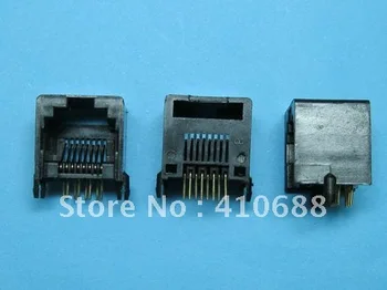 Black 8P8C Without flange Side entry Modular Network PCB Jack Connector 180 Pcs per lot
Black 8P8C Without flange Side entry Modular Network PCB Jack Connector 180 Pcs per lot