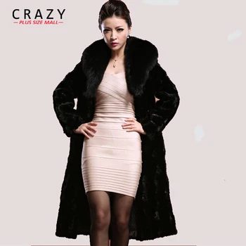 F1008 2019 Plus Size 6XL XXXL 4XL 5XL Winter Warm Full Length Faux Fur Coats With Fur Collar Vintage Fake Mink Fur Coats Women
F1008 2019 Plus Size 6XL XXXL 4XL 5XL Winter Warm Full Length Faux Fur Coats With Fur Collar Vintage Fake Mink Fur Coats Women