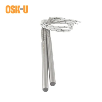 2PCS 6mm Tube Diameter Cartridge Heater Element Stainless Steel Cylindrical Heating Pipe for Vulcanizer Wattage 150/200/250/300W
2PCS 6mm Tube Diameter Cartridge Heater Element Stainless Steel Cylindrical Heating Pipe for Vulcanizer Wattage 150/200/250/300W