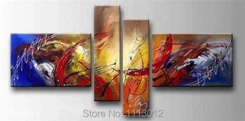 Hand-painted Modern Red Yellow Line Letter Flower Oil Painting On Canvas 4 Panel Arts Sets Home Wall Decor For Living Room Sale
Hand-painted Modern Red Yellow Line Letter Flower Oil Painting On Canvas 4 Panel Arts Sets Home Wall Decor For Living Room Sale