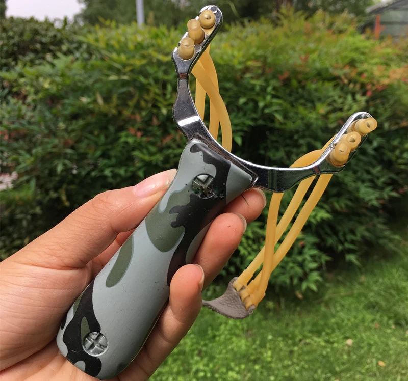 Hunting Aluminum Alloy Camouflage Slingshot No Harm Shooting Game Toy And 100 Shooting Steel Balls
Hunting Aluminum Alloy Camouflage Slingshot No Harm Shooting Game Toy And 100 Shooting Steel Balls