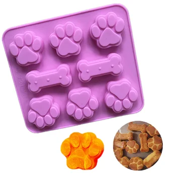 2-in-1 Silicone Baking Mold Dog Bone Dog Footprint Cake Mold Food Grade Silicone Material Mould Baking Tool Kitchen Creative
2-in-1 Silicone Baking Mold Dog Bone Dog Footprint Cake Mold Food Grade Silicone Material Mould Baking Tool Kitchen Creative