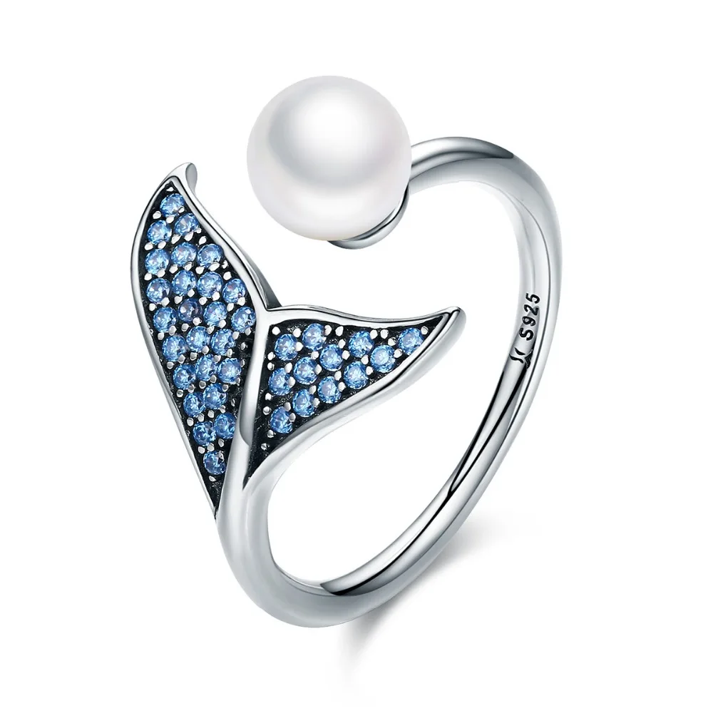 Elitven Real Sterling Silver Mermaid Tail Open Size Adjustable Finger Rings for Women Cocktail Band Fine Jewelry
Elitven Real Sterling Silver Mermaid Tail Open Size Adjustable Finger Rings for Women Cocktail Band Fine Jewelry