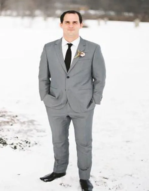 2018 Gentleman Gray Men Tuxedos Wedding Suits For Men Formal Groom Men Suits Two Buttons Groomsmen Suits (jacket+pants+tie)
2018 Gentleman Gray Men Tuxedos Wedding Suits For Men Formal Groom Men Suits Two Buttons Groomsmen Suits (jacket+pants+tie)