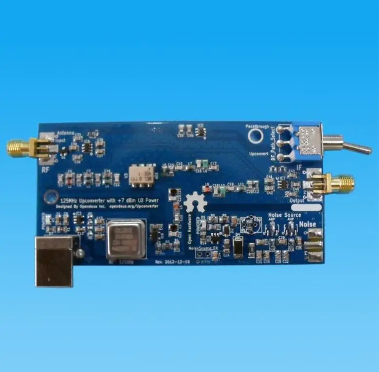 125MHz HF RF Upconverter For SDR (Funcube, RTLSDR) hackrf one RTL2832U E4000 & R820T; MF/HF Converter R820T
125MHz HF RF Upconverter For SDR (Funcube, RTLSDR) hackrf one RTL2832U E4000 & R820T; MF/HF Converter R820T