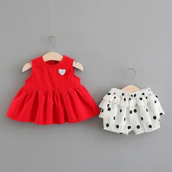Birthday Party Cute Girl Summer Dress Set Bewe Dresses+Shorts 2pcs Girl's Clothes Suit Soft Princess Cute Cotton Clothing Sets
Birthday Party Cute Girl Summer Dress Set Bewe Dresses+Shorts 2pcs Girl's Clothes Suit Soft Princess Cute Cotton Clothing Sets