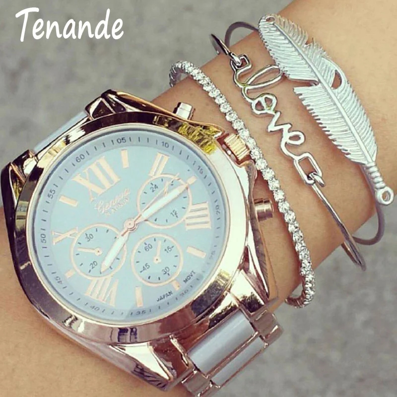 Tenande Punk Silver Color Big Statement Alphabet Leaves Crystal Bracelets & Bangles for Women Open Cuff Jewelry 3pcs/Set
Tenande Punk Silver Color Big Statement Alphabet Leaves Crystal Bracelets & Bangles for Women Open Cuff Jewelry 3pcs/Set