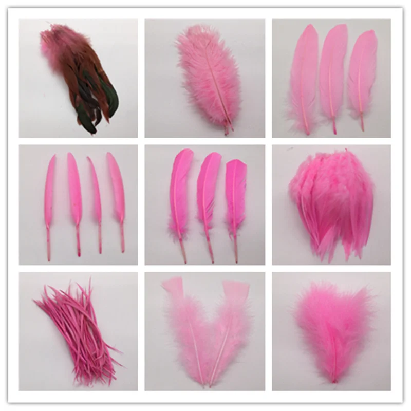 20pcs15 kinds pink of Beautiful Rooster feathers 5-30cm pheasant chicken plume for DIY Party Craft decoration 
20pcs15 kinds pink of Beautiful Rooster feathers 5-30cm pheasant chicken plume for DIY Party Craft decoration