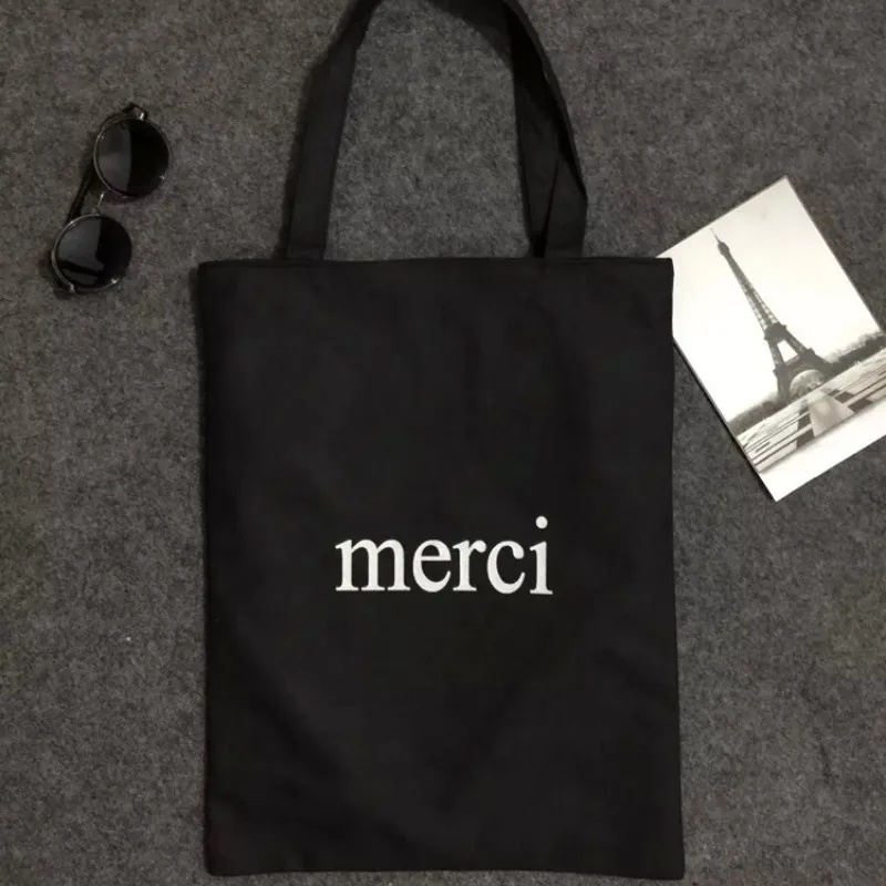 New Casual Soft Women Shoulder Bag Letter Print Black Canvas Handbag Eco Friendly Environmental Shopping Tote Fashion Beach Bag
New Casual Soft Women Shoulder Bag Letter Print Black Canvas Handbag Eco Friendly Environmental Shopping Tote Fashion Beach Bag