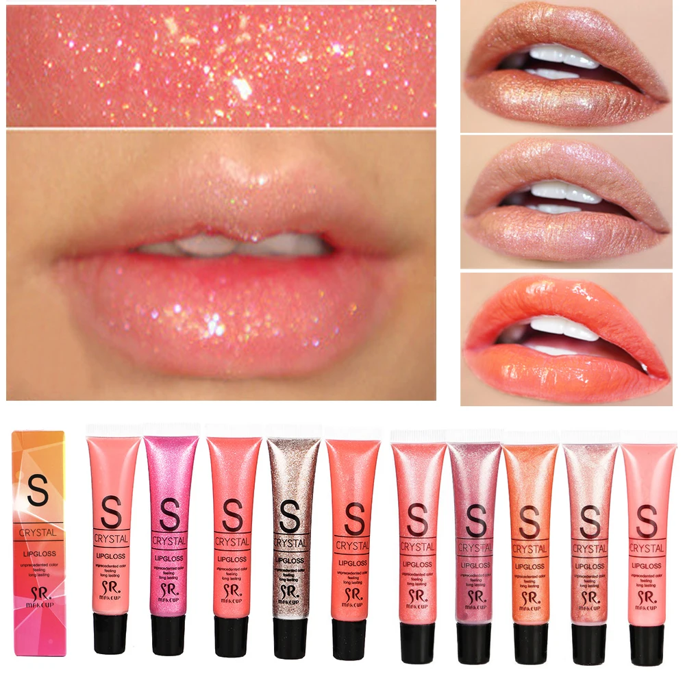 Brand Long Lasting Moisturizer Glitter Lip Gloss Tint Cosmetics Nutritious Shimmer Liquid Lipstick Beauty Lips Makeup
Brand Long Lasting Moisturizer Glitter Lip Gloss Tint Cosmetics Nutritious Shimmer Liquid Lipstick Beauty Lips Makeup