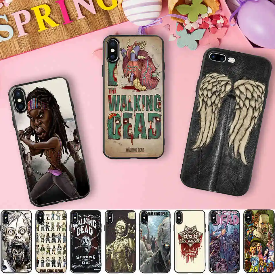 Minason The Walking Dead Comic Funny Art Black Soft Silicone Phone Case for iPhone 10 X 5 S 5S XR XS Max SE 6 6S 7 8 Plus Cover
Minason The Walking Dead Comic Funny Art Black Soft Silicone Phone Case for iPhone 10 X 5 S 5S XR XS Max SE 6 6S 7 8 Plus Cover