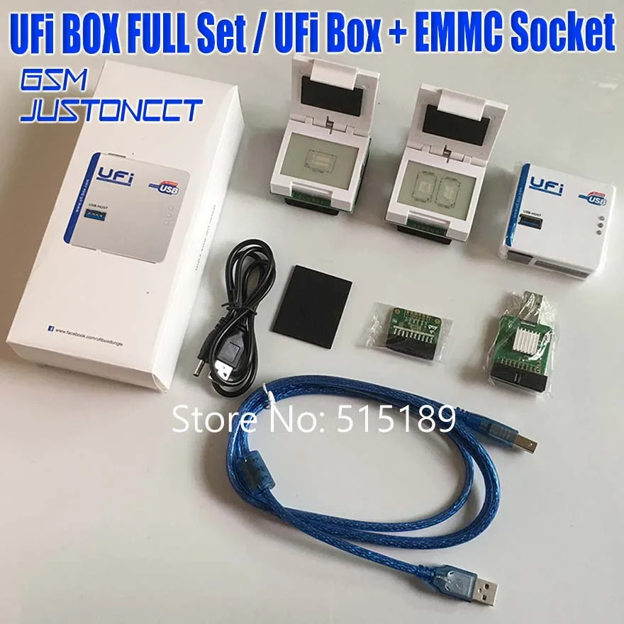 gsmjustcct UFi Box powerful EMMC Service Tool Read EMMC user data, repair, resize, format, erase, write update firmware EMMC
gsmjustcct UFi Box powerful EMMC Service Tool Read EMMC user data, repair, resize, format, erase, write update firmware EMMC