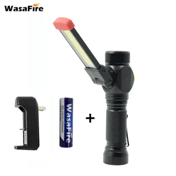 Handheld COB Work Lights USB Rechargeable Folding Emergency Lights Portable LED Work Lights with 18650 Battery+Charger
Handheld COB Work Lights USB Rechargeable Folding Emergency Lights Portable LED Work Lights with 18650 Battery+Charger