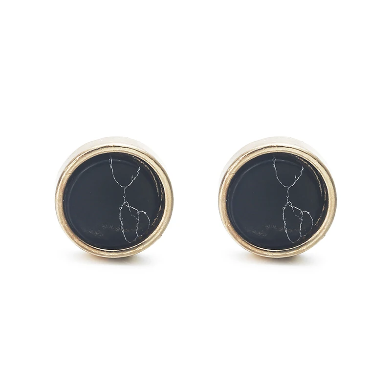 Black Natural Stone Round Stud Earrings For Women Cold Color Ear Jewelry Simple Earrings For Men And Women Christmas Gift
Black Natural Stone Round Stud Earrings For Women Cold Color Ear Jewelry Simple Earrings For Men And Women Christmas Gift