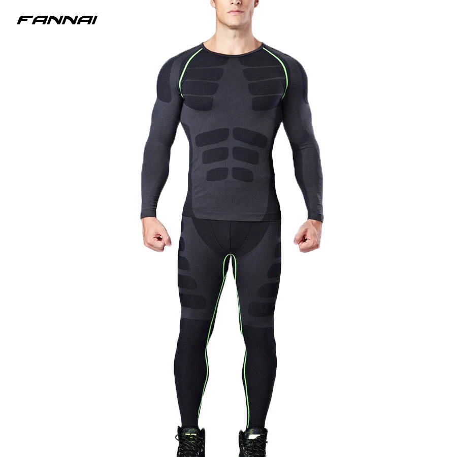 2018 New Men's Sport Top Compression Run jogging Trackuits Sportwear Long T-Shirt+Pants Set Gym Fitness Workout Tights Clothing
2018 New Men's Sport Top Compression Run jogging Trackuits Sportwear Long T-Shirt+Pants Set Gym Fitness Workout Tights Clothing