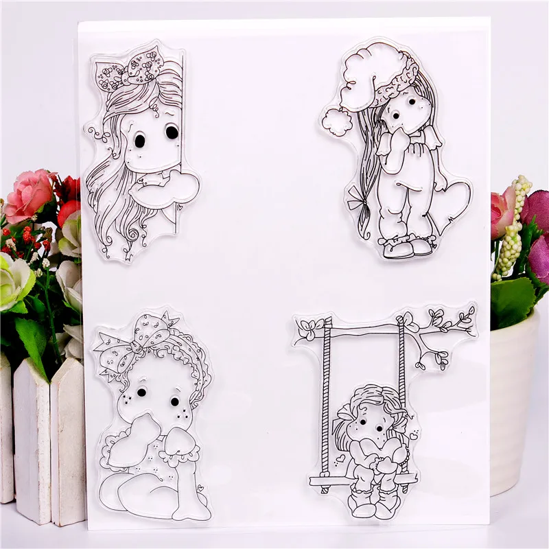 DLKSDIY Cartoon Beach girl Transparent Clear Stamp DIY Silicone Seals Scrapbooking / Card Making/Photo Album Decoration dog
DLKSDIY Cartoon Beach girl Transparent Clear Stamp DIY Silicone Seals Scrapbooking / Card Making/Photo Album Decoration dog