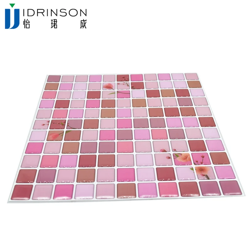 3D Mosaic Wall Stickers Decor Kitchen Bathroom Tiles Home 9.3"x9.3" Wall Brick Peel Sticker Decals Easy Best Flower Waterproof
3D Mosaic Wall Stickers Decor Kitchen Bathroom Tiles Home 9.3"x9.3" Wall Brick Peel Sticker Decals Easy Best Flower Waterproof