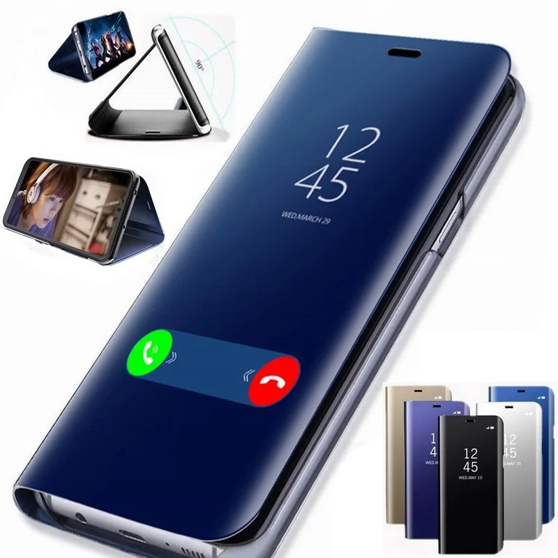 Clear View Smart Mirror flip Case For Samsung Galaxy S10 lite S9 S8 Plus S7 edge Note 9 8 J5 J6 J7 A5 A6 A7 A8 A9 2017 2018 Case
Clear View Smart Mirror flip Case For Samsung Galaxy S10 lite S9 S8 Plus S7 edge Note 9 8 J5 J6 J7 A5 A6 A7 A8 A9 2017 2018 Case