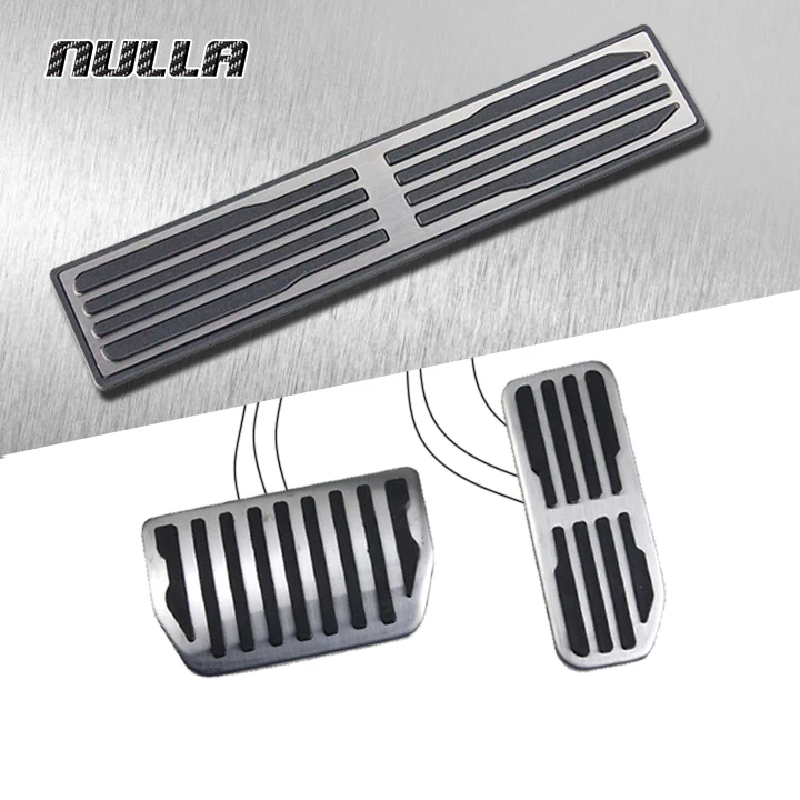 NULLA Stainless LHD Fuel Gas Brake Foot Pedal Pad Cover Set For Jaguar XE X760 XF X260 F Pace X761 Car Styling Accessories
NULLA Stainless LHD Fuel Gas Brake Foot Pedal Pad Cover Set For Jaguar XE X760 XF X260 F Pace X761 Car Styling Accessories