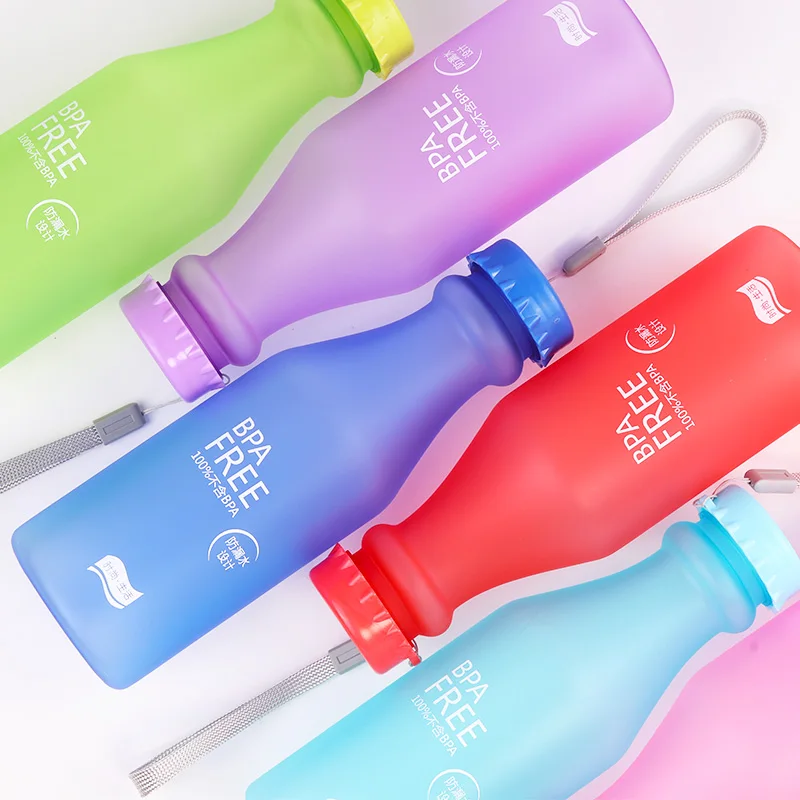 550ML Candy Colors BPA Free Portable Water Bottle Unbreakable Frosted Leak-proof Plastic kettle Travel Yoga Running Camping
550ML Candy Colors BPA Free Portable Water Bottle Unbreakable Frosted Leak-proof Plastic kettle Travel Yoga Running Camping