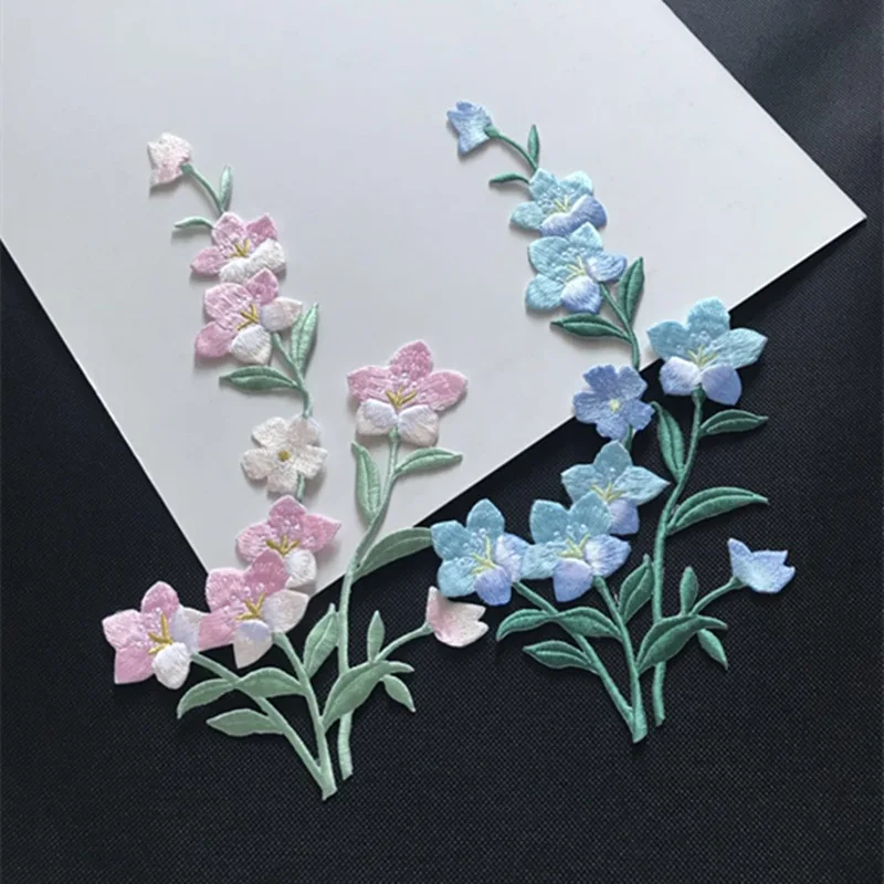 1pc Iron on orchid flower's Patches for Clothes Embroidery Patch Stripes Stickers Clothing Applique Decoration Fabrics Badge
1pc Iron on orchid flower's Patches for Clothes Embroidery Patch Stripes Stickers Clothing Applique Decoration Fabrics Badge